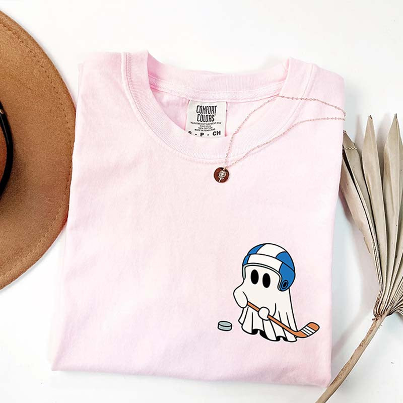 Halloween Hockey Comfort Colors T-Shirt
