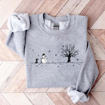 Let It Snow Snowman Sweatshirt