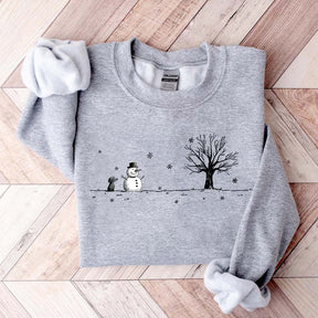 Let It Snow Snowman Sweatshirt