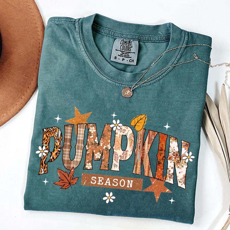 Comfort Colors Pumpkin Season Halloween T-Shirt
