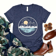 Mountain Lake Nature Lover T-Shirt
