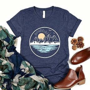 Mountain Lake Nature Lover T-Shirt