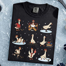 Silly Goose Hockey Winter Sports T-Shirt