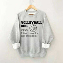 Volleyball Girl Explanation Sweatshirt