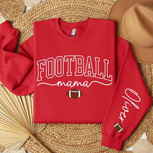 Personalize Football Season Mama Sweatshirt