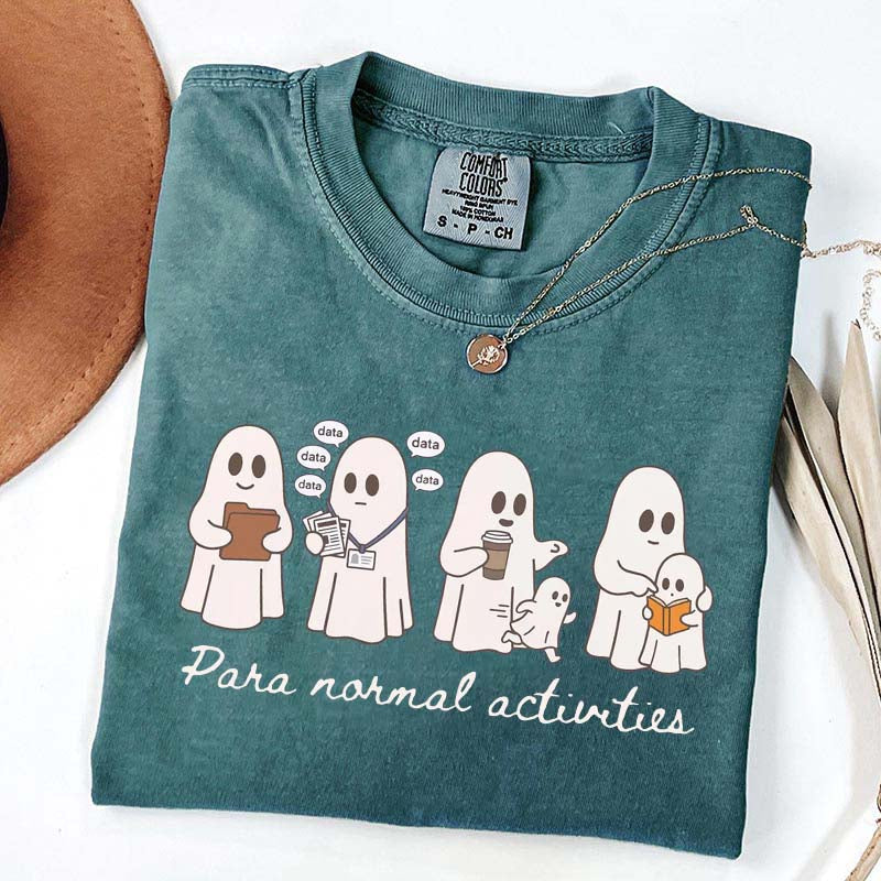 Paraprofessional Halloween Teacher T-Shirt