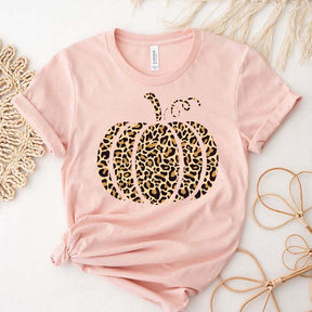 Leopard Pumpkin Thankful T-Shirt