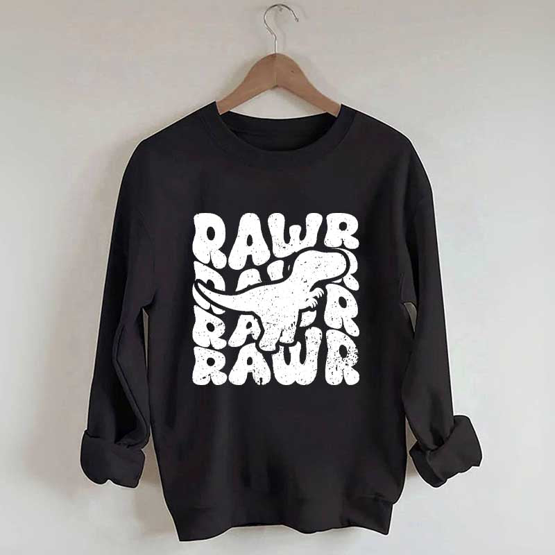 Rawr Dinosaur Sweatshirt