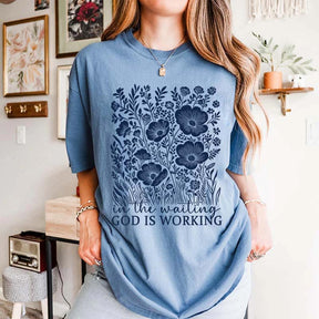 Vintage Floral Bible Verse T-Shirt