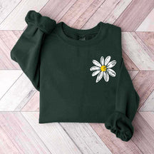 Daisy Retro Floral Sweatshirt