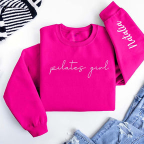 Custom Pilates Girl Sweatshirt