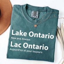 Custom Lake Ontario Now and Always T-Shirt
