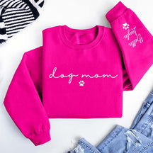 Custom Dog Mom Gift Sweatshirt