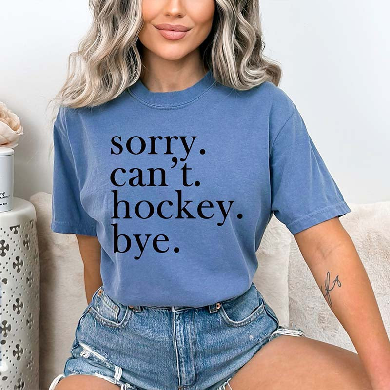 Comfort Colors Hockey T-Shirt