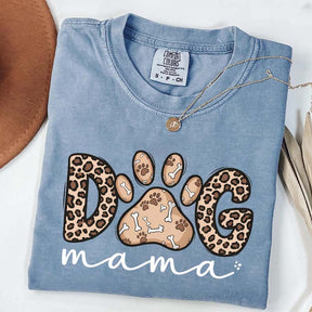 Leopard Dog Mama T-Shirt