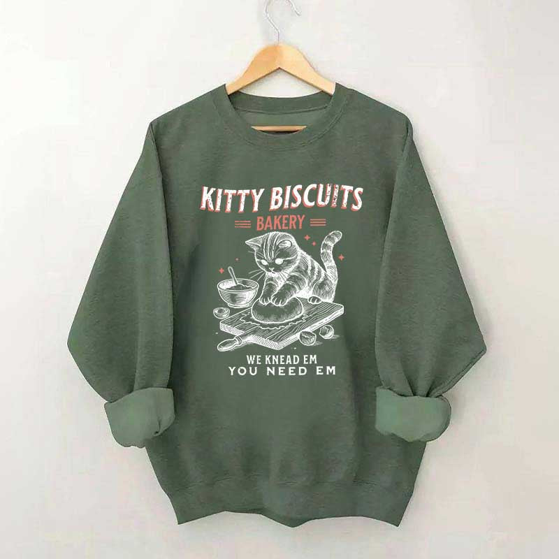 Cat Biscuit Sweatshirt