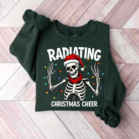 Radiating Christmas Cheer Sweatshirt