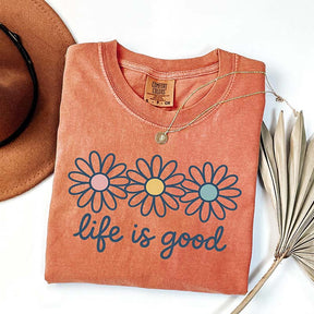 Life Is Good Daisy T-Shirt