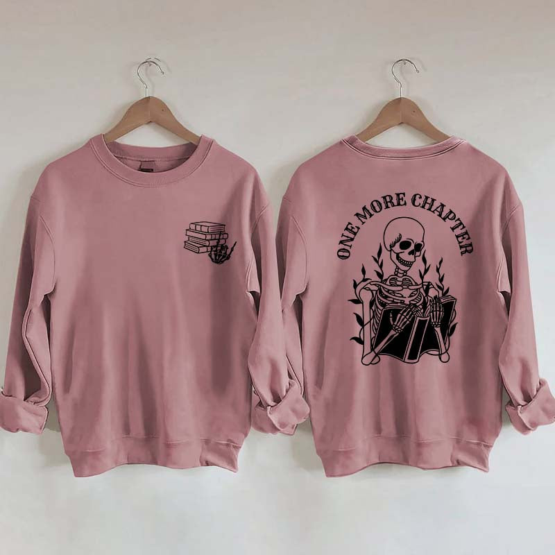 One More Chapter Book Nerd Sweatshirt