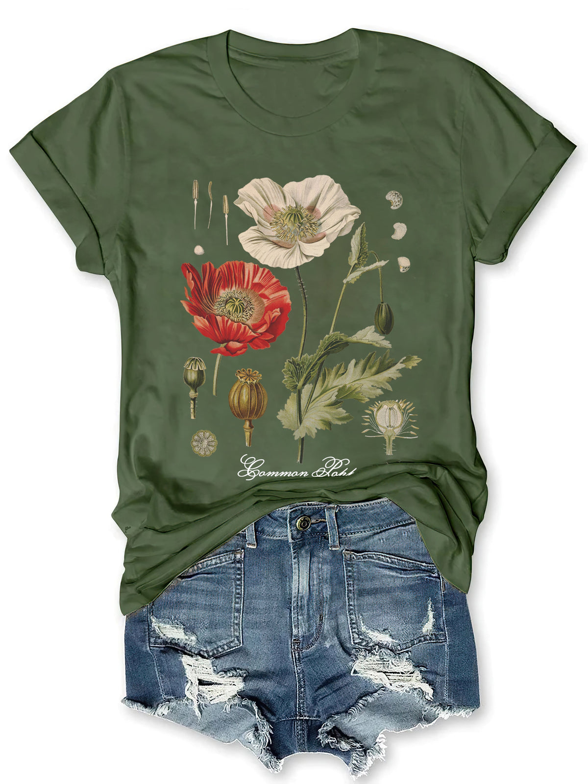 Vintage Poppy T-shirt