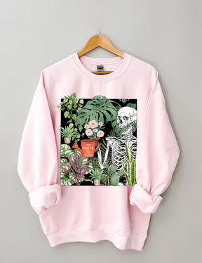 You Make Me Feel Alive Plant Sweatshirt