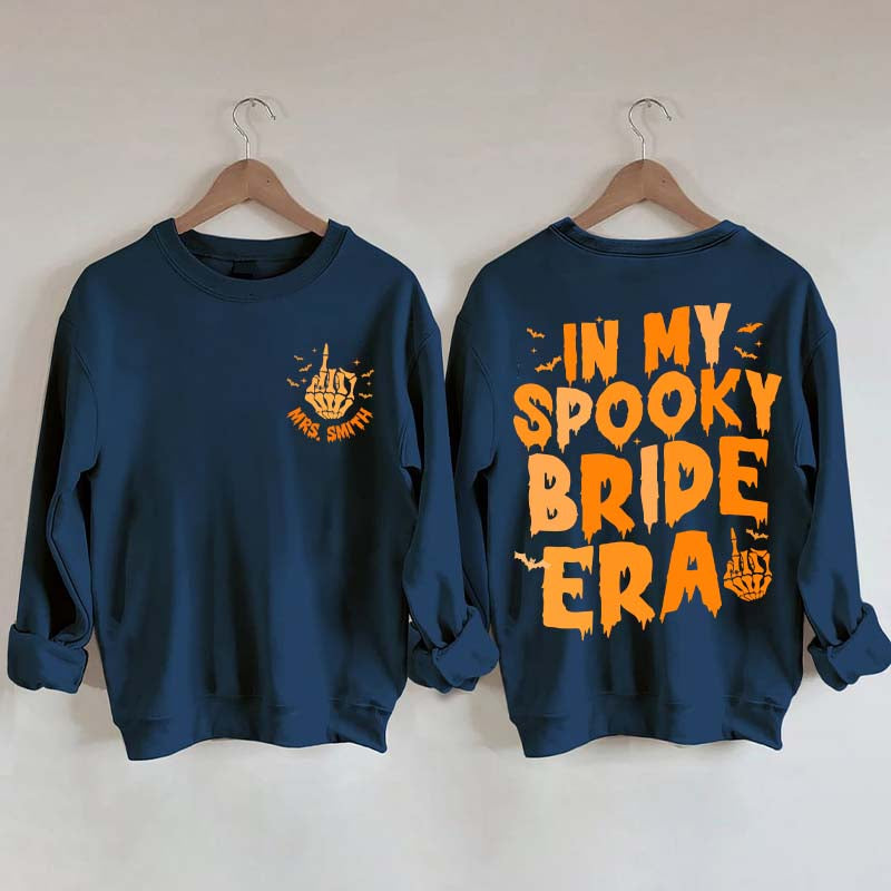 In My Spooky Bride Era Halloween Sweatshirt