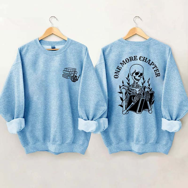 One More Chapter Book Nerd Sweatshirt