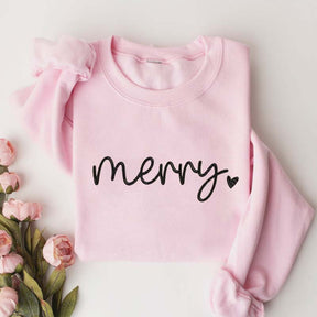 Cute Merry Christmas Holiday Sweatshirt
