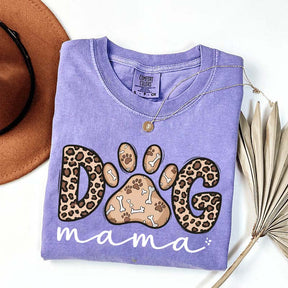 Leopard Dog Mama T-Shirt