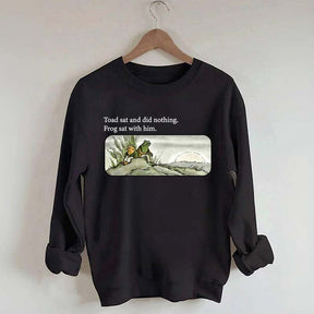 Frog And Toad Book Lover Sweatshirt