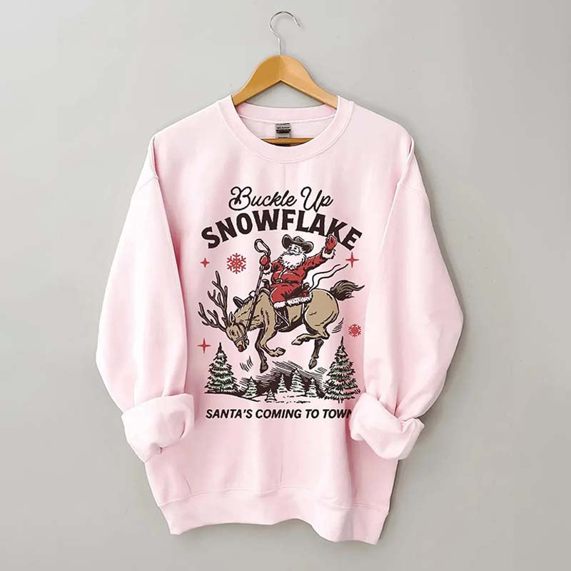 Santa's Coming To Town Sweatshirt