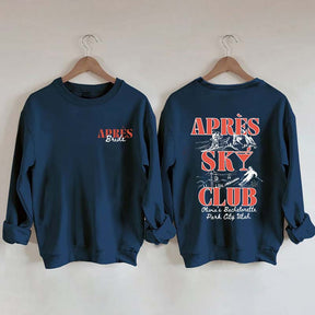 Custom Apres Ski Bachelorette Sweatshirt