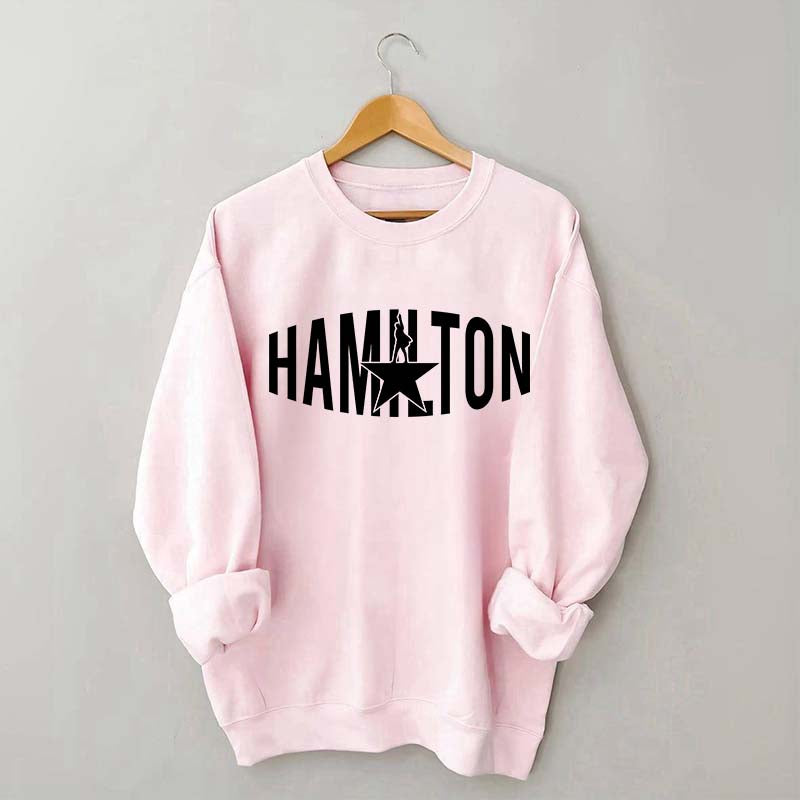 Broadway Vintage Hamilton Musical Sweatshirt