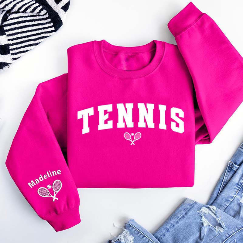 Custom Matching Tennis Team Sweatshirt