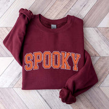 Retro Orange Stay Spooky Sweatshirt