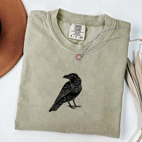 Vintage Crow Lover Black Raven T-Shirt