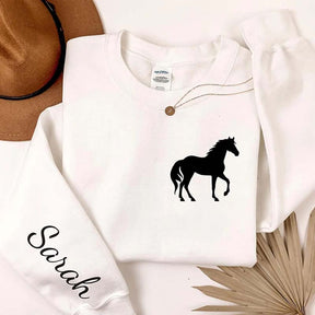 Personalized Equestrian Sweatshirt