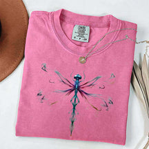 Comfort Color Bright Golden Dragonfly T-Shirt