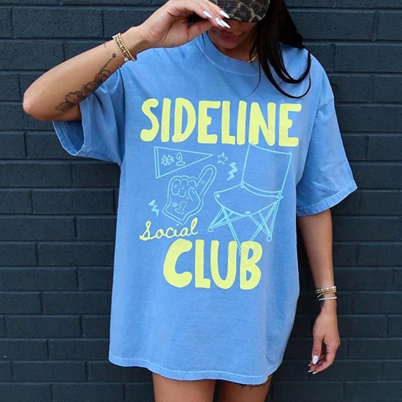 Sideline Social Club Soccer T-Shirt