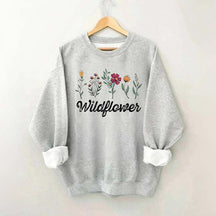 Minimalist Wildflower Sweatshirt