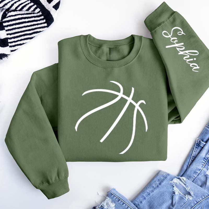 Personalized Basketball Sweatshirt