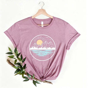 Mountain Lake Nature Lover T-Shirt
