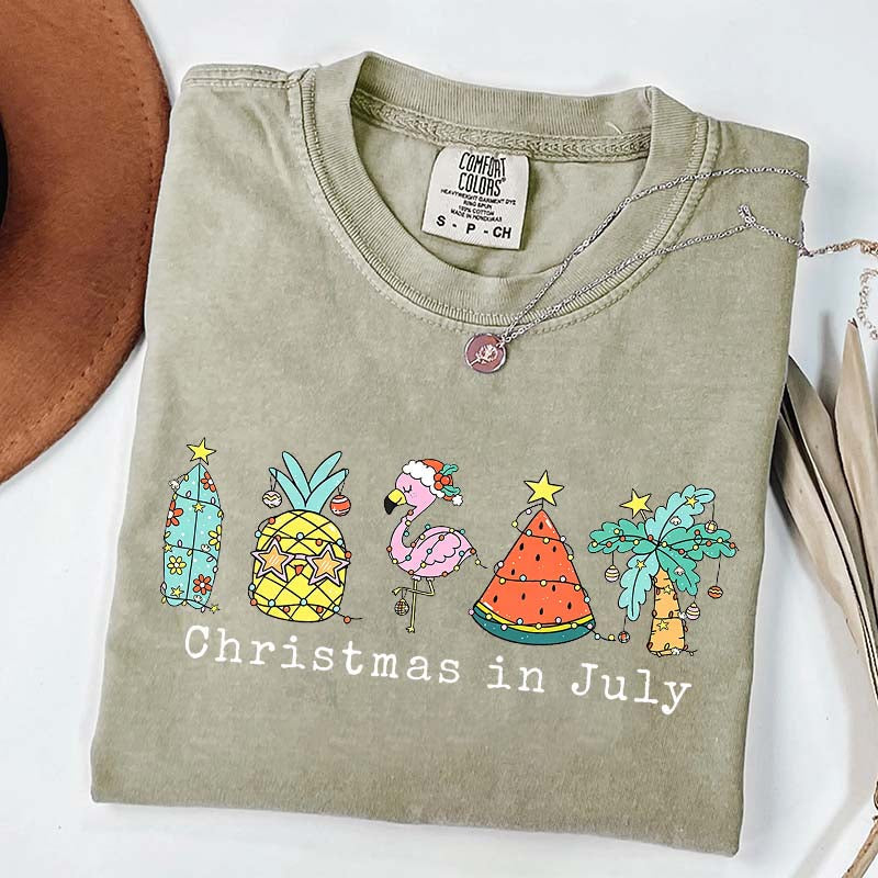 Christmas In July Xmas T-Shirt