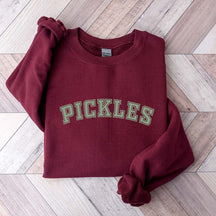 Vintage Collegiate Pickle Sweatshirt