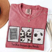 Comfort Colors Soccer Mom Coquette T-Shirt