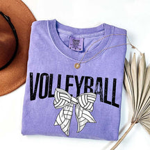 Retro Volleyball Bow T-Shirt