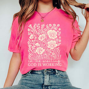 Vintage Floral Bible Verse T-Shirt