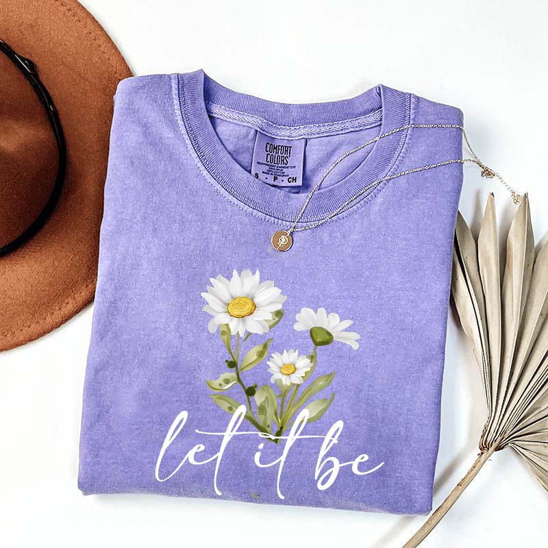 Daisy 'Let it Be' T-Shirt