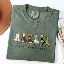 Just A Spooky Goose Halloween T-Shirt