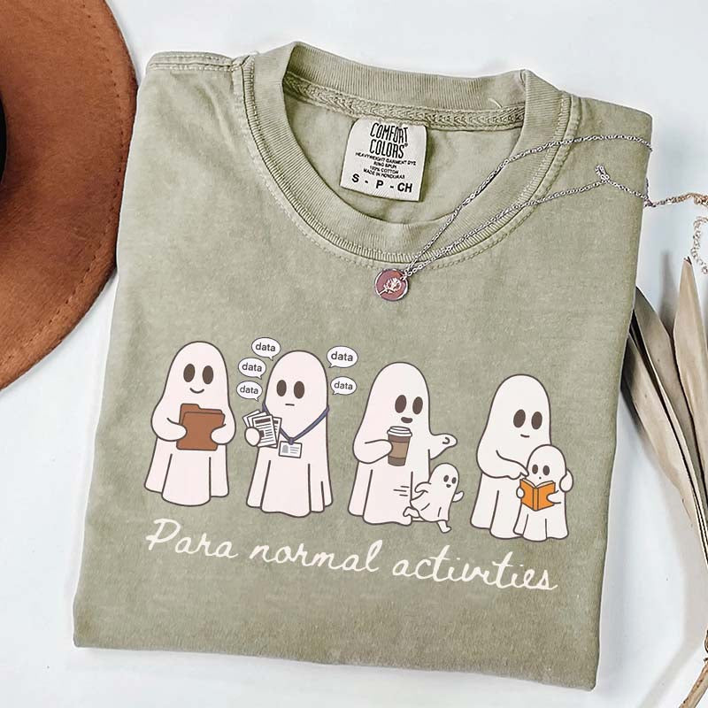 Paraprofessional Halloween Teacher T-Shirt